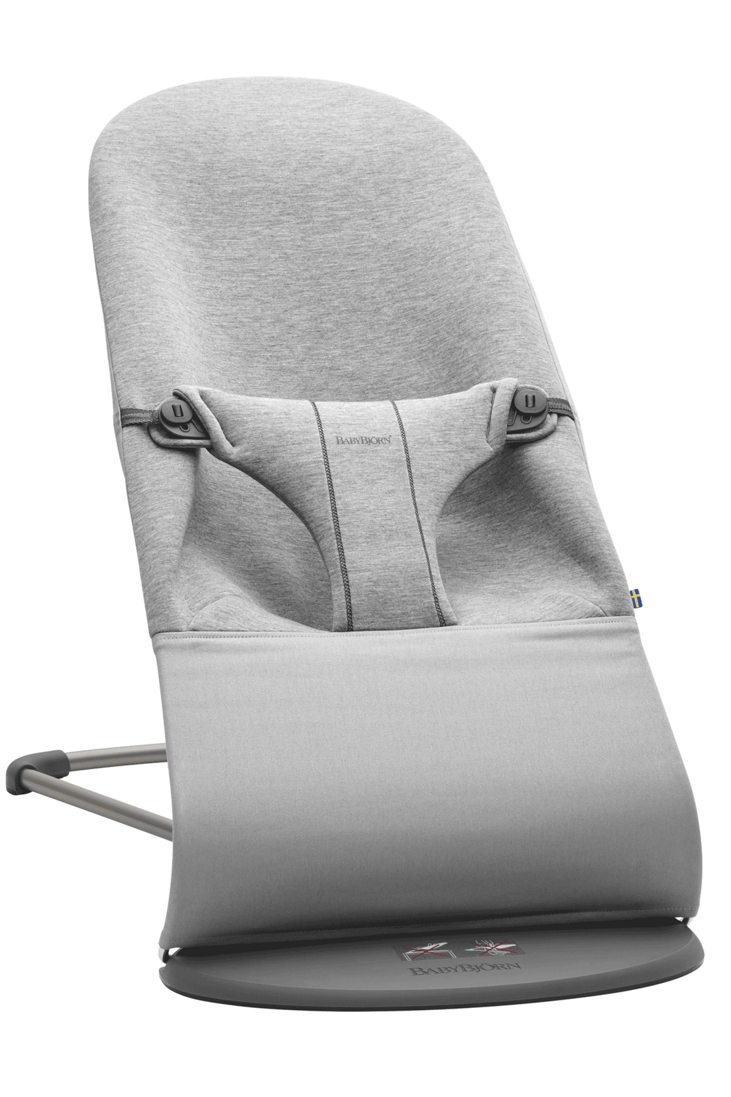 Wipstoeltje 3D Jersey Lichtgrijs - Babybjörn
