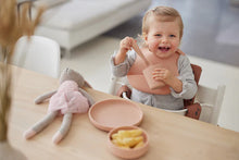 Afbeelding in Gallery-weergave laden, Kinderserviesset siliconen 4-delig - Pale Pink - Jollein
