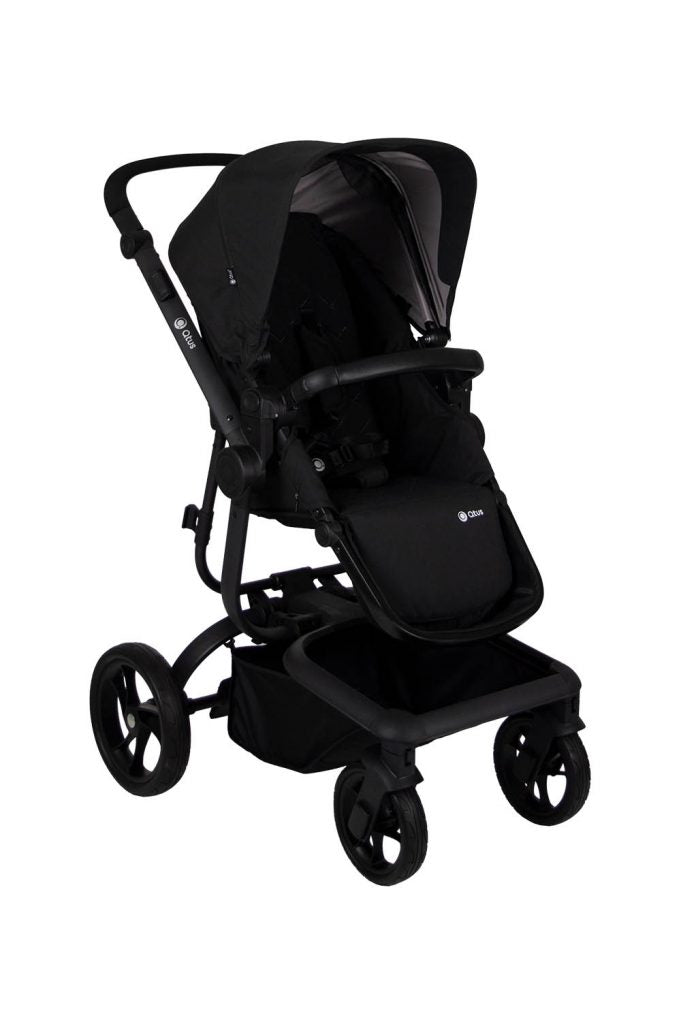 Kinderwagen Spider zwart - Qtus