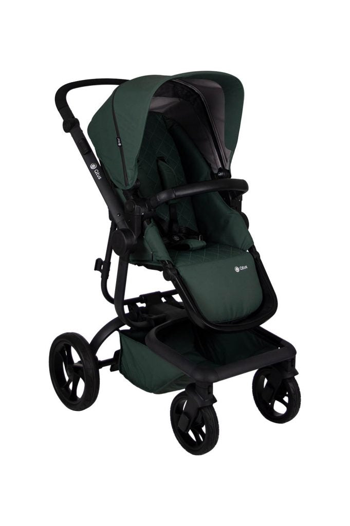 Kinderwagen Spider groen - Qtus