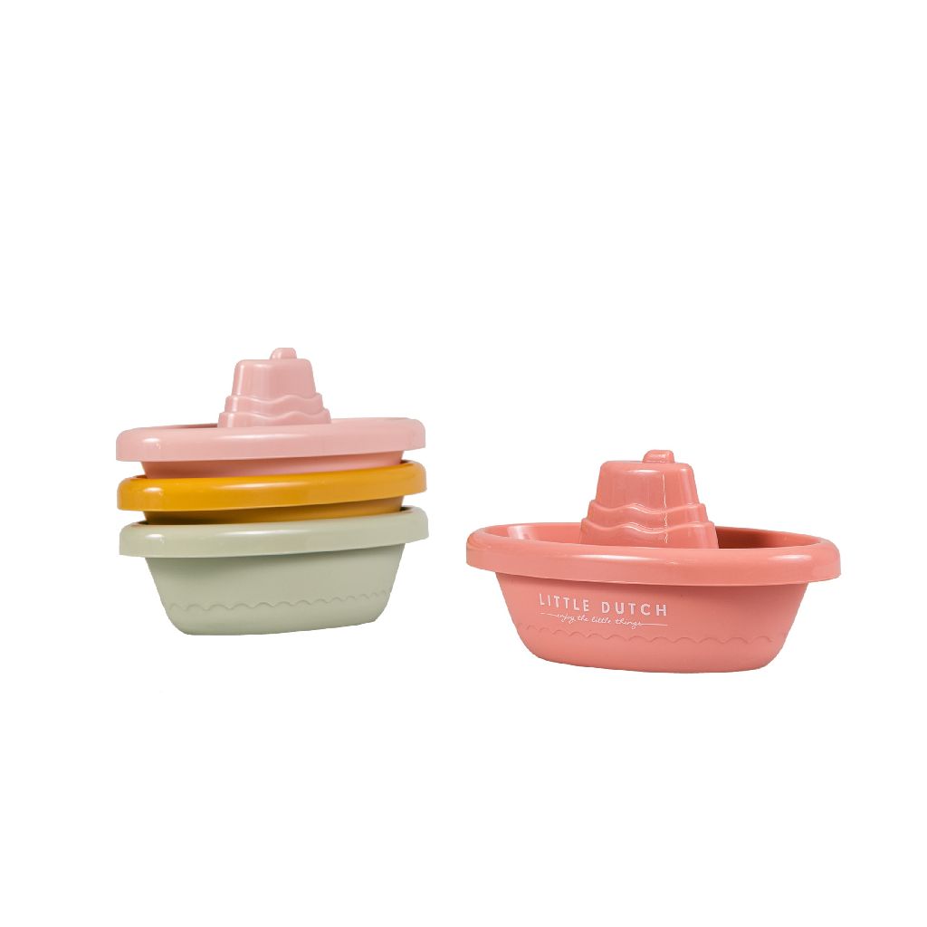 Stapelbare badbootjes roze - Little Dutch