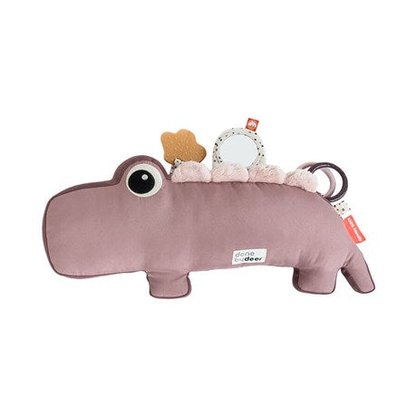 Tummy Time Activity Toy Croco Roze - Done By Deer