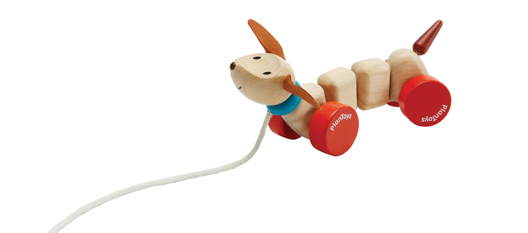 Happy Puppy Trekdiertje- Plan Toys