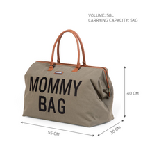 Afbeelding in Gallery-weergave laden, Mommy bag kaki - Childhome
