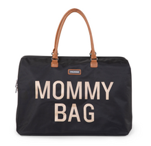 Afbeelding in Gallery-weergave laden, Mommy bag zwart / goud - Childhome
