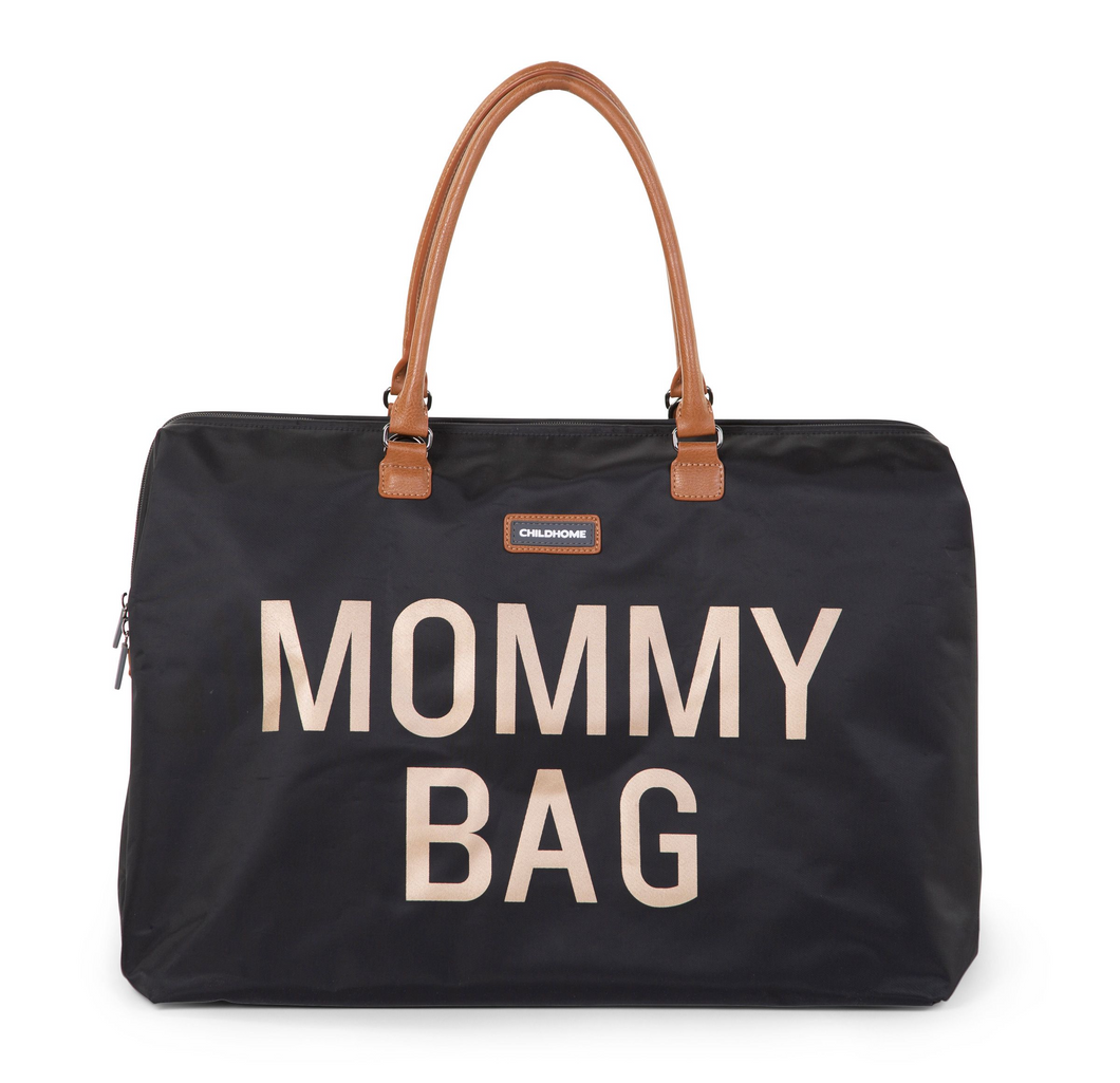Mommy bag zwart / goud - Childhome