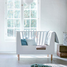 Afbeelding in Gallery-weergave laden, Toonzaalmodel meegroeibed 60 x 120 White - Done By Deer
