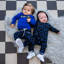 Afbeelding in Gallery-weergave laden, Blue Leopard Sweatpants - Lucky No 7
