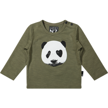 Afbeelding in Gallery-weergave laden, Panda Longsleeve Green - Lucky No 7
