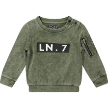 Afbeelding in Gallery-weergave laden, Lucky Sweater Army Green - Lucky No 7
