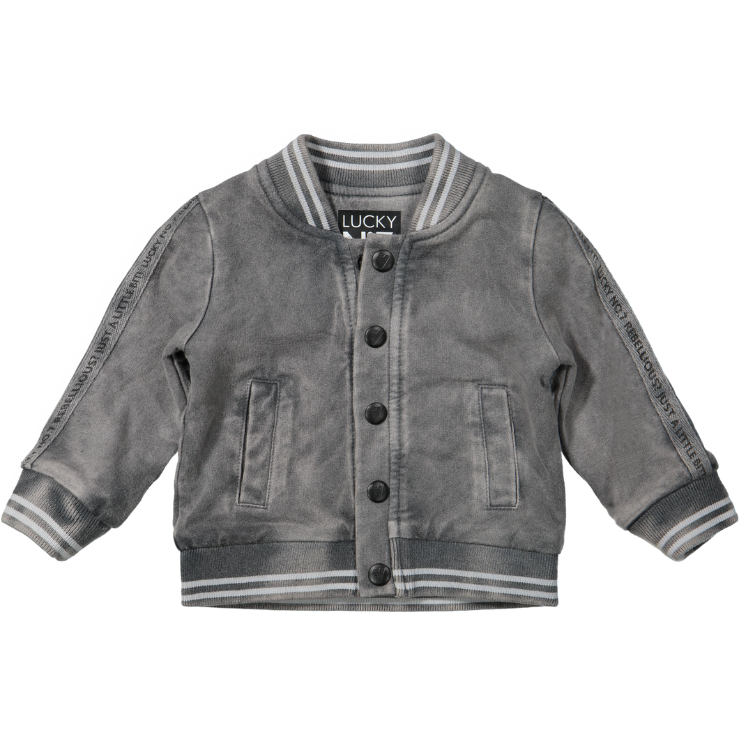 Black Washed Cardigan - Lucky No 7