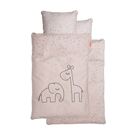 Bedlinnen Dreamy Dots Babybed Roze - Done By Deer