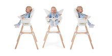 Afbeelding in Gallery-weergave laden, Kinderstoel Evolu one 80° - verstelbaar in hoogte - Wit - Childhome

