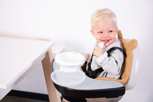 Afbeelding in Gallery-weergave laden, Kinderstoel Evolu 2 - verstelbaar in hoogte - Donker natural frosted - Childhome
