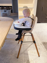 Afbeelding in Gallery-weergave laden, Kinderstoel Evolu 2 - verstelbaar in hoogte - Donker natural frosted - Childhome
