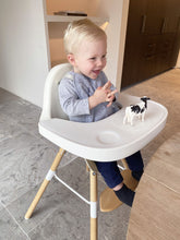 Afbeelding in Gallery-weergave laden, Kinderstoel Evolu 2 - verstelbaar in hoogte - Naturel Wit - Childhome
