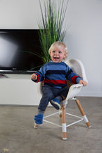 Afbeelding in Gallery-weergave laden, Kinderstoel Evolu 2 - verstelbaar in hoogte - Naturel Wit - Childhome
