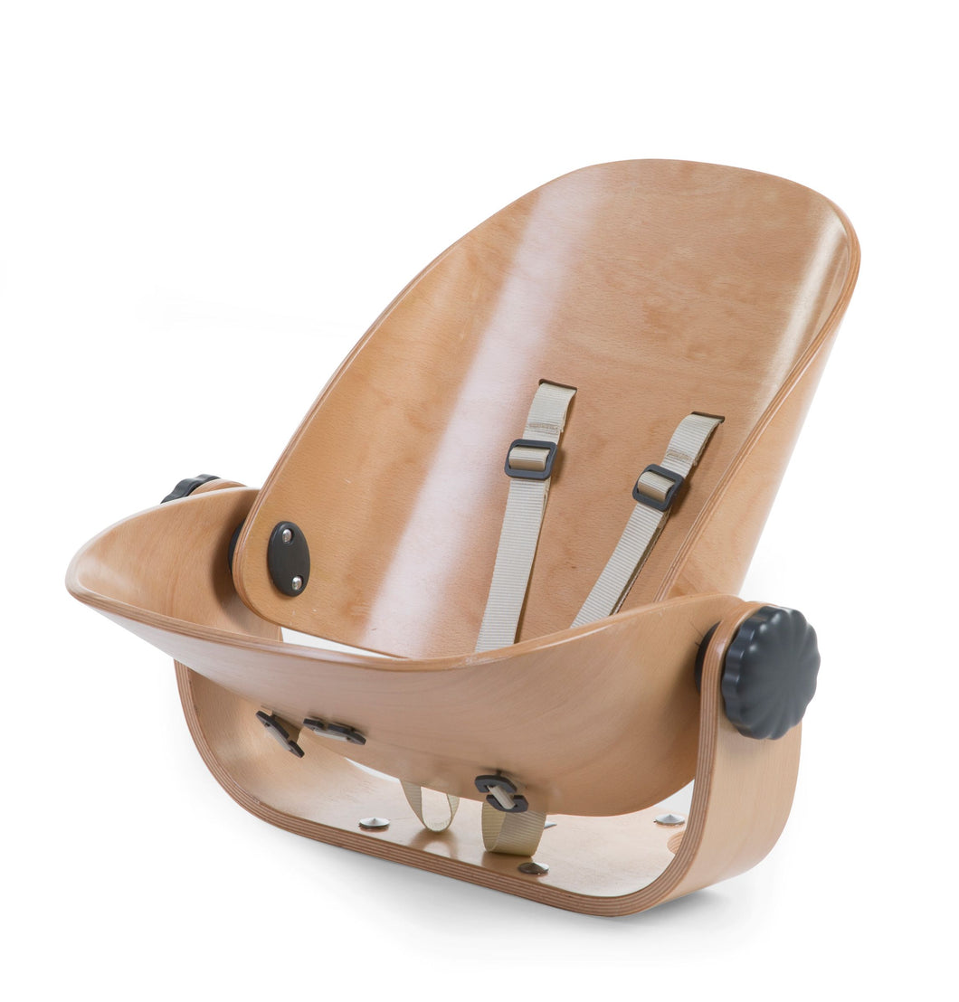 Evolu Newborn Seat - Naturel antraciet - Childhome