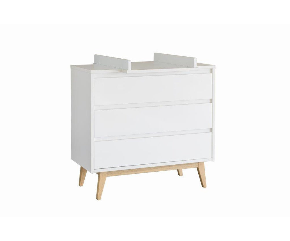 Commode + verlengstuk pure wit - Pericles
