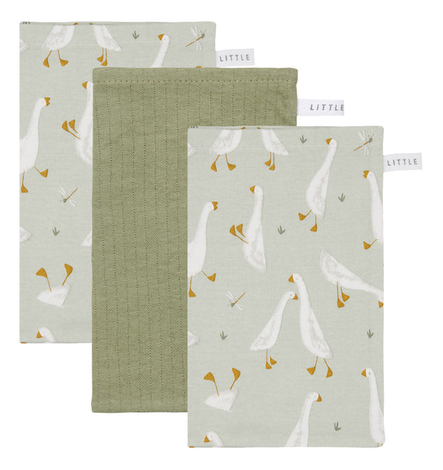 Set washandjes tetra - Little Goose - Little Dutch