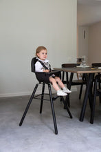 Afbeelding in Gallery-weergave laden, Kinderstoel Evolu 2 - verstelbaar in hoogte - Zwart - Childhome
