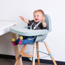 Afbeelding in Gallery-weergave laden, Kinderstoel Evolu E - verstelbaar in hoogte - Naturel Mint - Childhome
