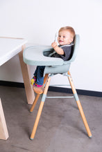 Afbeelding in Gallery-weergave laden, Kinderstoel Evolu E - verstelbaar in hoogte - Naturel Mint - Childhome
