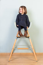 Afbeelding in Gallery-weergave laden, Kinderstoel Evolu E - verstelbaar in hoogte - Naturel Mint - Childhome
