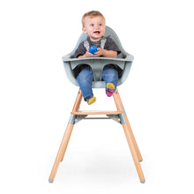 Afbeelding in Gallery-weergave laden, Kinderstoel Evolu E - verstelbaar in hoogte - Naturel Mint - Childhome
