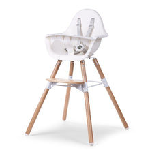 Afbeelding in Gallery-weergave laden, Kinderstoel Evolu 2 - verstelbaar in hoogte - Naturel Wit - Childhome
