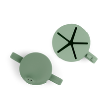 Afbeelding in Gallery-weergave laden, Peekaboo spout/snack cup set Deer friends Green - Done by Deer
