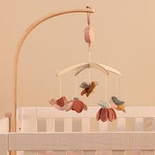 Afbeelding in Gallery-weergave laden, Houten muziekmobiel Flowers &amp; Butterflies - Little Dutch
