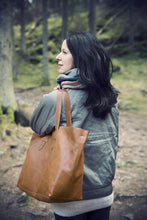 Afbeelding in Gallery-weergave laden, Verzorgingstas Chestnut Leather - Elodie Details
