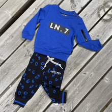 Afbeelding in Gallery-weergave laden, Blue Leopard Sweatpants - Lucky No 7
