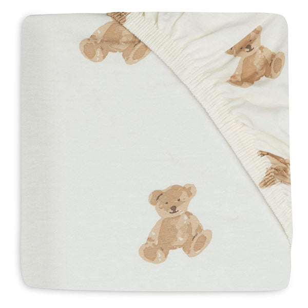 Fitted sheet Teddy 60 x 120cm -Jollein