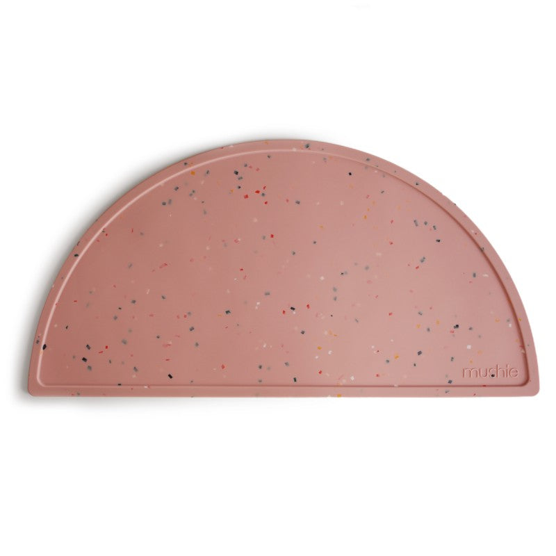 Placemat Siliconen Pink Confetti - Mushie