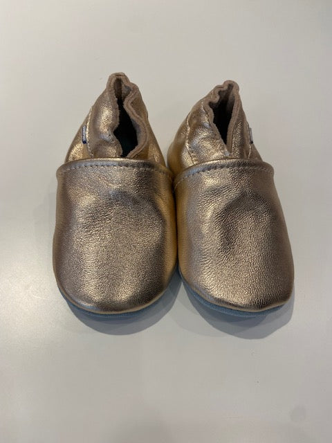 Babyschoentjes zachte zool - Goud - Stabifoot